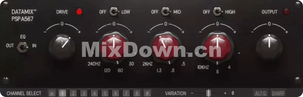 【均衡】PSPaudioware PSP Datamix A567 v1.0.0 - 混音中国-混音中国