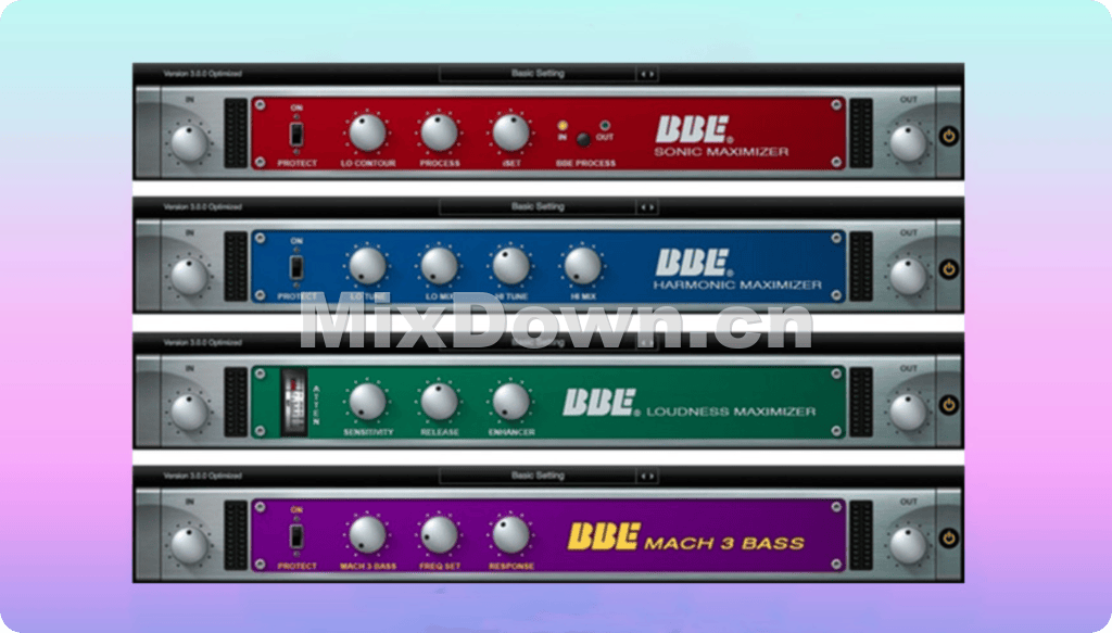 【电平】BBE Sound Sonic Sweet v1.2 - 混音中国-混音中国