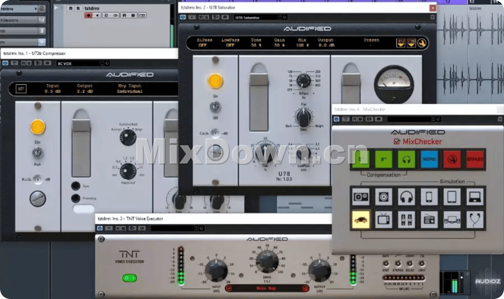 【套装】Audified Complete Effects Bundle v2024.8.17-混音中国