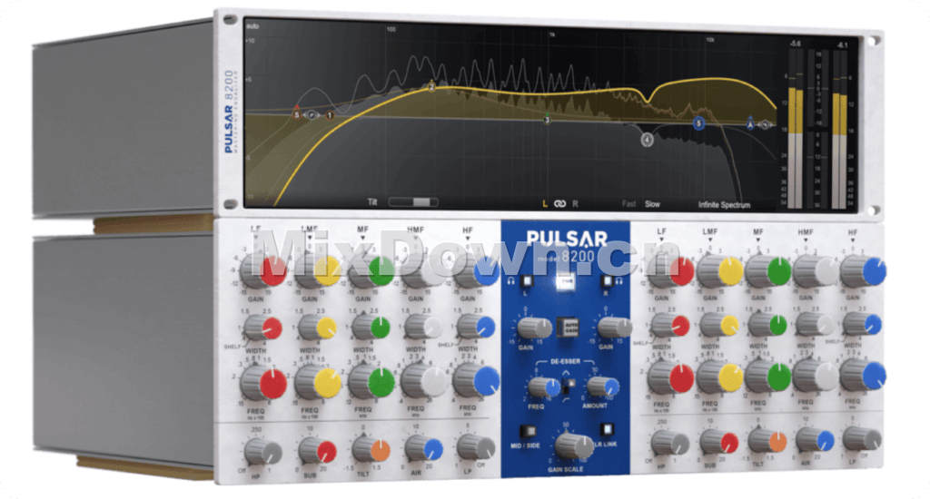 【均衡器】Pulsar Audio Pulsar 8200 v1.1.5-R2R - 混音中国-混音中国
