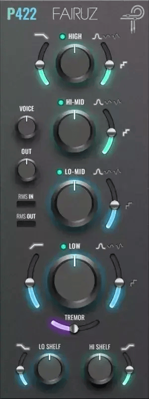 【均衡】Pulsar Modular P422 Fairuz v1.0.0 - 混音中国-混音中国