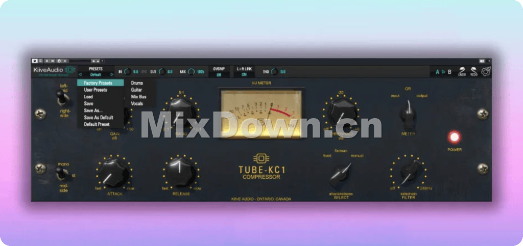 【电子管压缩】Kiive Audio Tube KC-1 v1.0.0 - 混音中国-混音中国