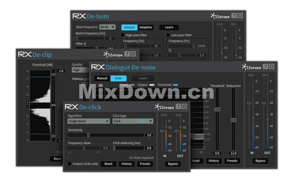 【修复】iZotope RX 11 Audio Editor Advanced v11.0.1-R2R - 混音中国-混音中国