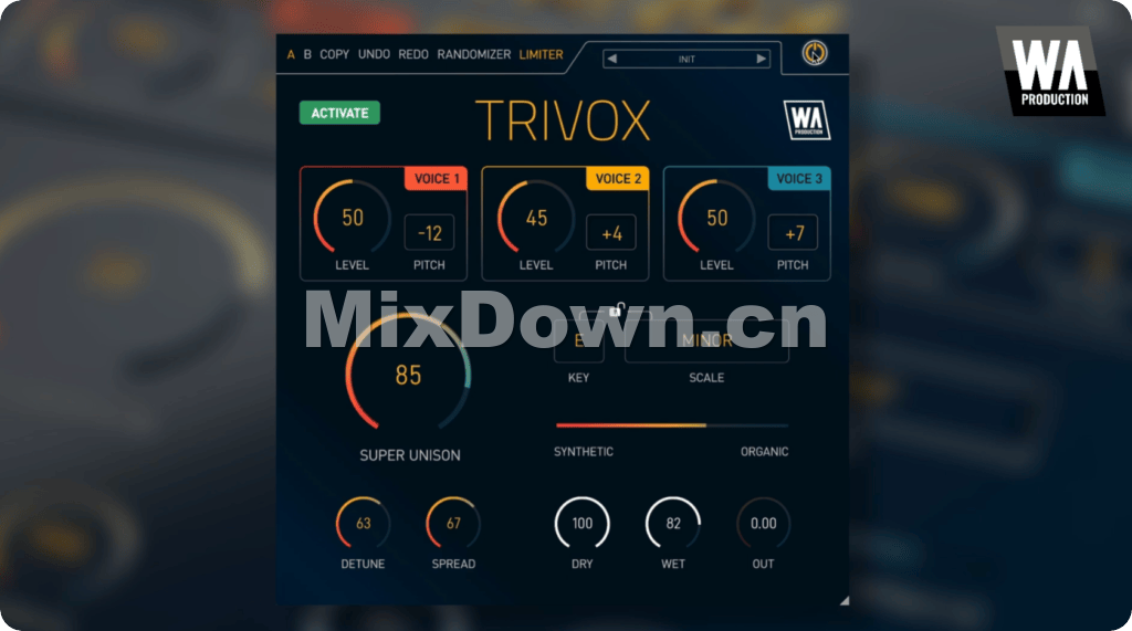 【和声】W.A Production Trivox v.1.0.0-TCD - 混音中国-混音中国
