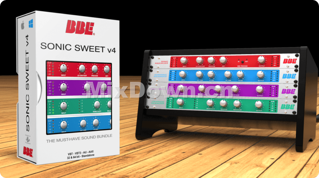 【均衡】BBE Sound Sonic Sweet v4.6.1 - 混音中国-混音中国