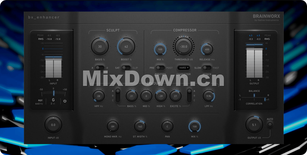【饱和/压缩】Plugin Alliance bx_enhancer v1.0.0 - 混音中国-混音中国
