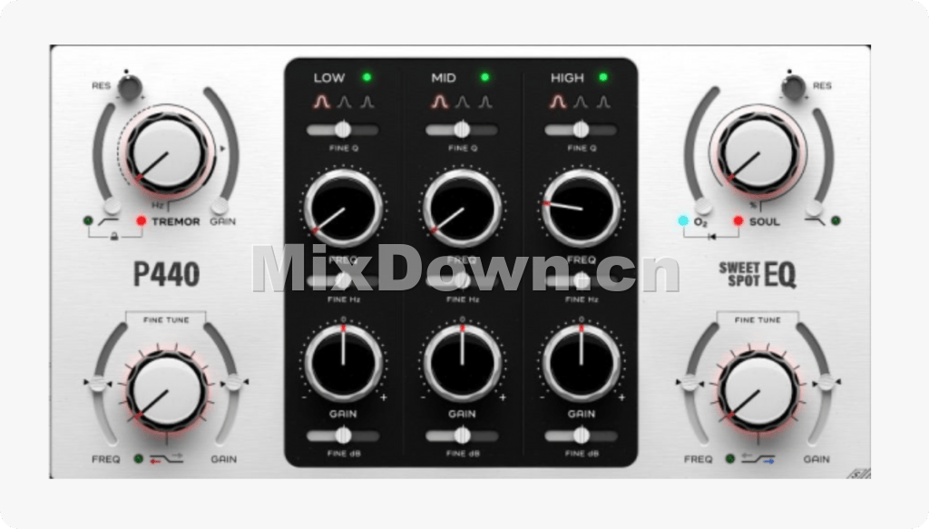 【均衡】Pulsar Modular P440 Sweet Spot v1.5.2 - 混音中国-混音中国