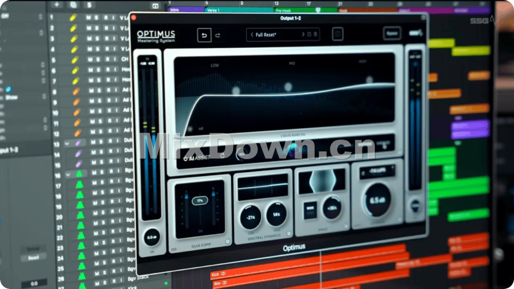 【智能AI母带】SSG Audio Optimus v1.0.19 WIN版 - 混音中国-混音中国