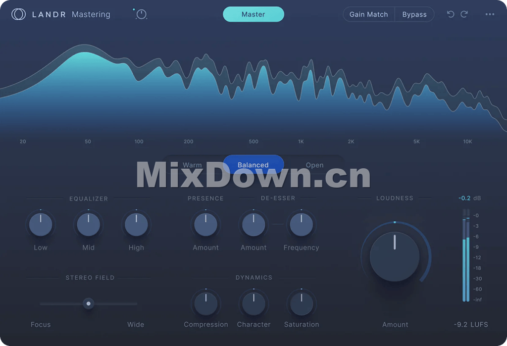 【智能混音】LANDR Mastering Pro v1.1.22 WIN版（2024.12） - 混音中国-混音中国