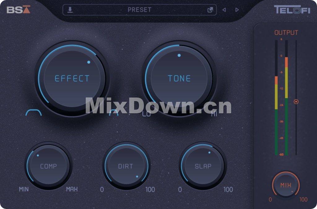 【LoFi效果器】Black Salt Audio Telofi v1.0.5 WIN版 - 混音中国-混音中国