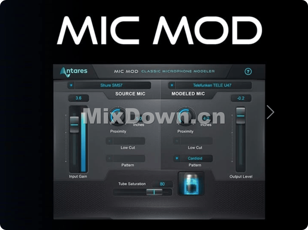 【麦克风建模】Antares Mic Mod v4.3.0 WIN版 - 混音中国-混音中国