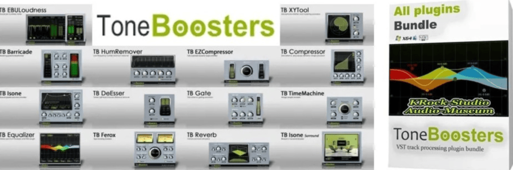 【综合混音】ToneBoosters Plugin Bundle v1.6.7 WIN&MAC-混音中国