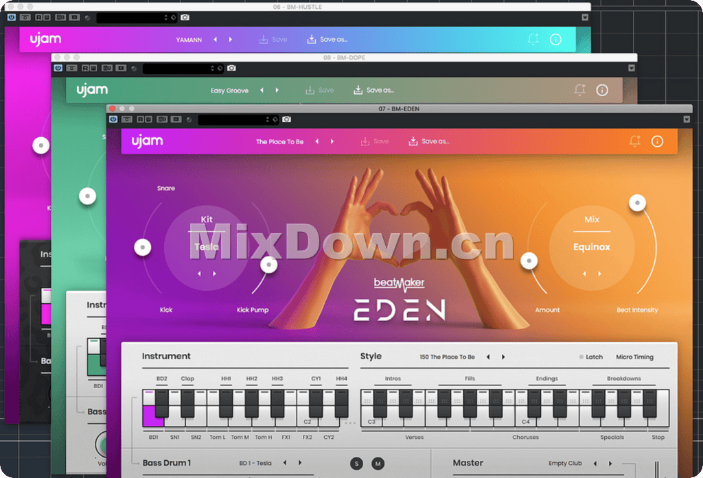 【节奏套件】UJAM Beatmaker Bundle 2023.6 WIN版-混音中国