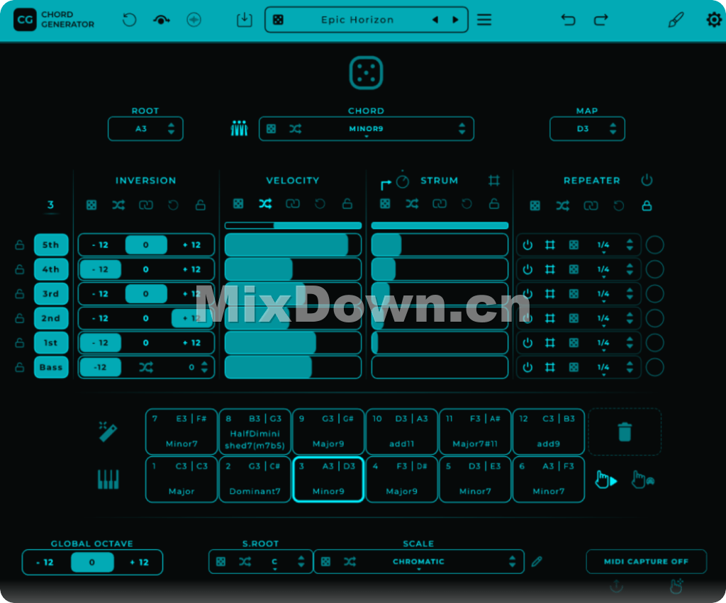 【创意和弦生成】Mario Nieto Chord Generator v1.0.0 Win＆Mac - 混音中国-混音中国